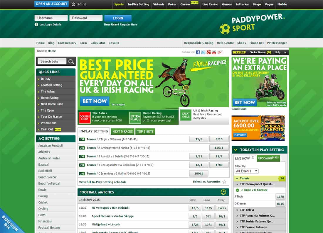 Paddy Power Review