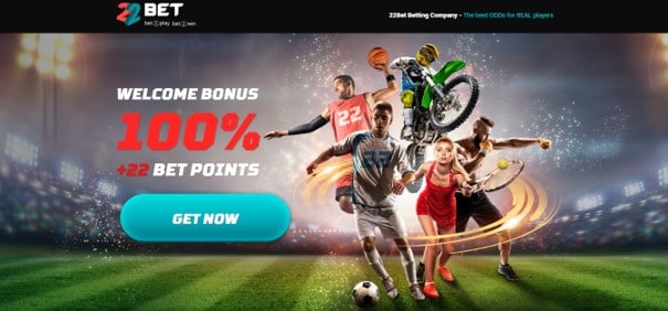 22bet landing page bonus offer - 22Bet Bookmakers Review