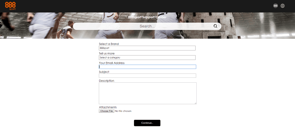 888Sport customer support