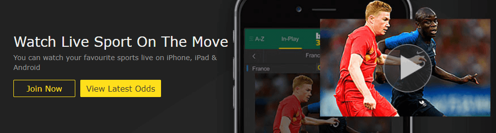 Bet365 live streaming mobile