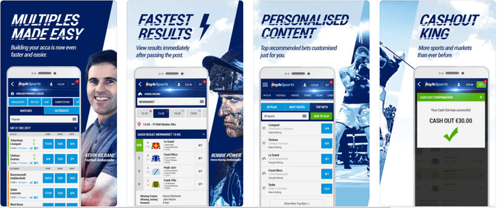 BoyleSports mobile app