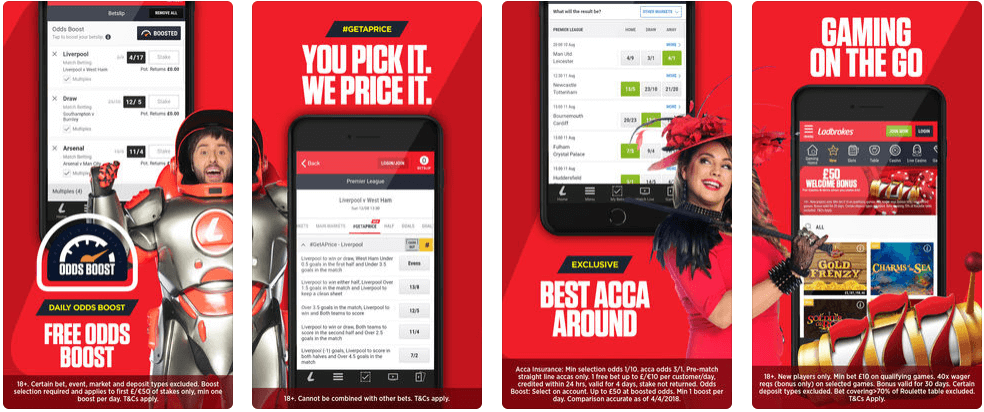 Ladbrokes mobile app