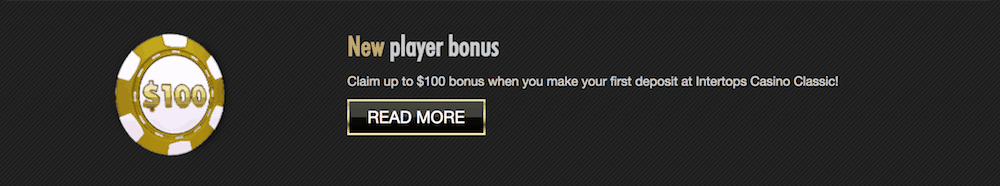 Intertops Casino Bonus