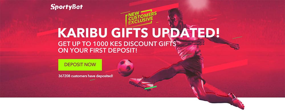 Welcome Offer at Sporty Bet Nigeria Betting