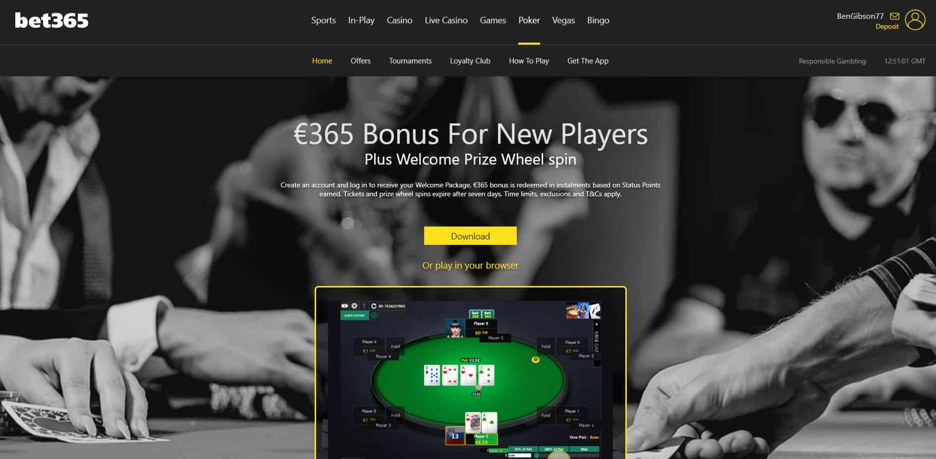 Bet365 Poker Homepage Bet365 Sports Review