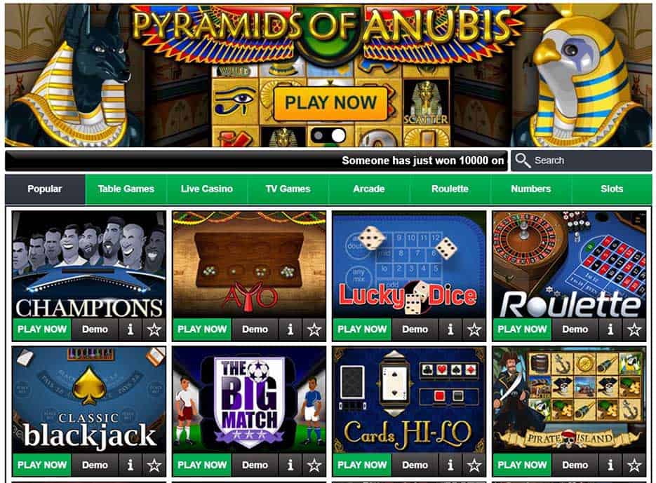 Casino Slots at Bet9ja Sports Betting Review