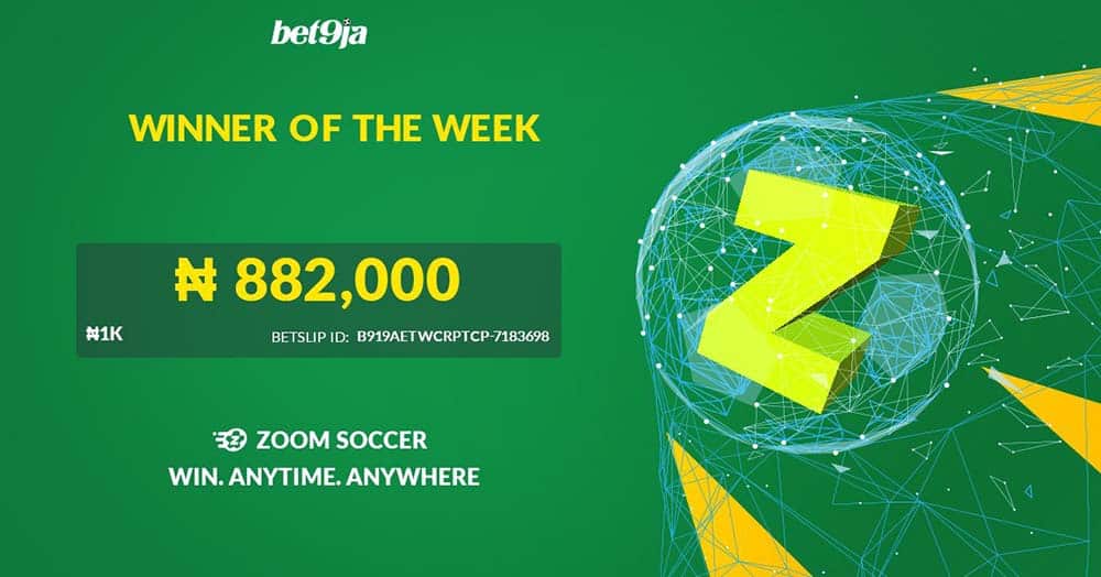 bet9ja zoom soccer winner of the week announcement