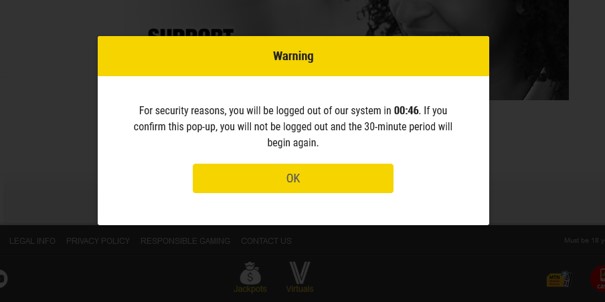 eazibet security warning - EaziBet Sports Betting Review