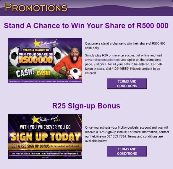 hollywoodbets sportsbook promotional offers - Hollywoodbets Sports Betting Review