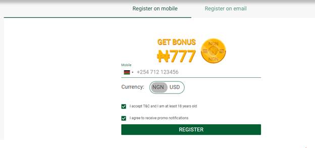 Wazobet Registration Process