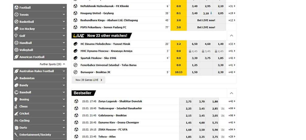 interwetten pre-match betting