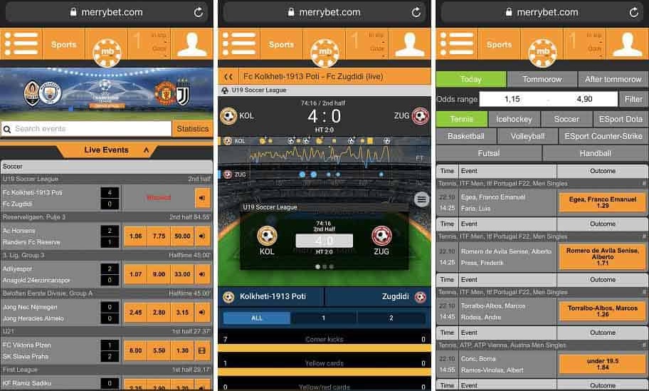 The Merrybet Mobile App Nigeria Betting