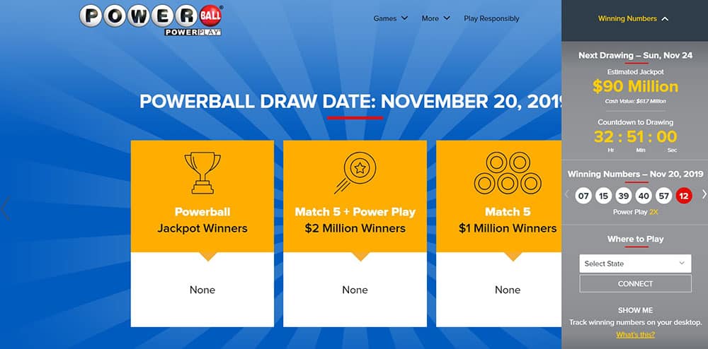 Powerball Draws and Winners