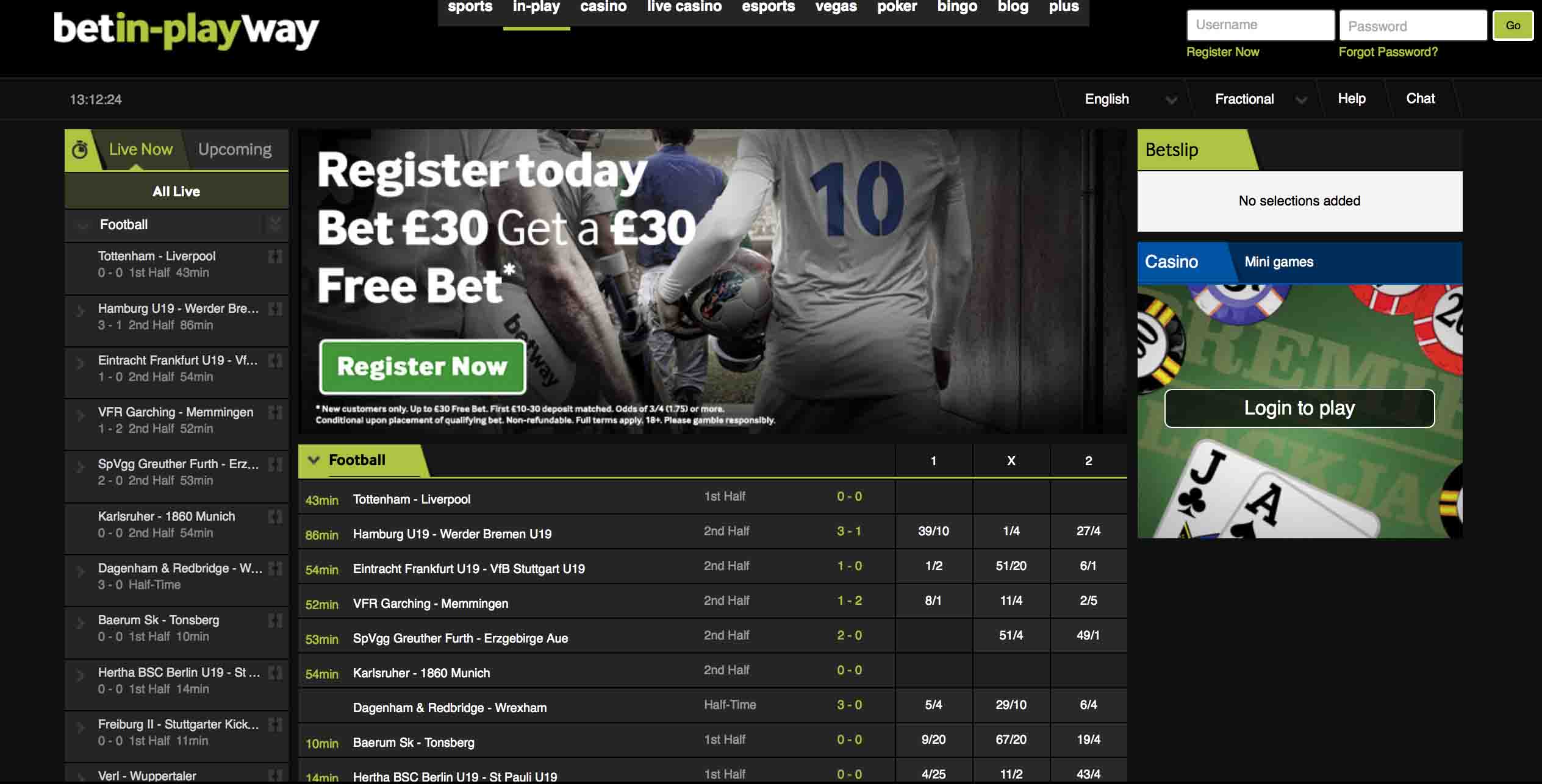 Betway Sports Homepage Nigeria Betting