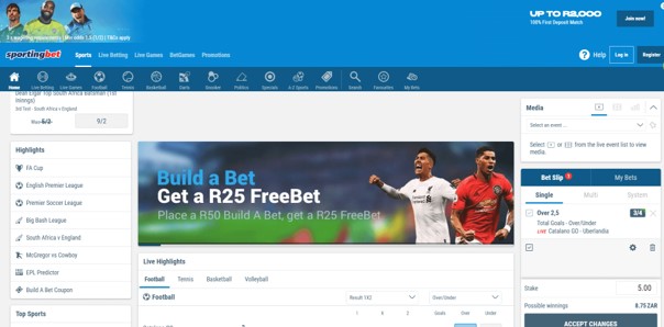 sportingbet sportbook pre-match betting - Sportingbet Review