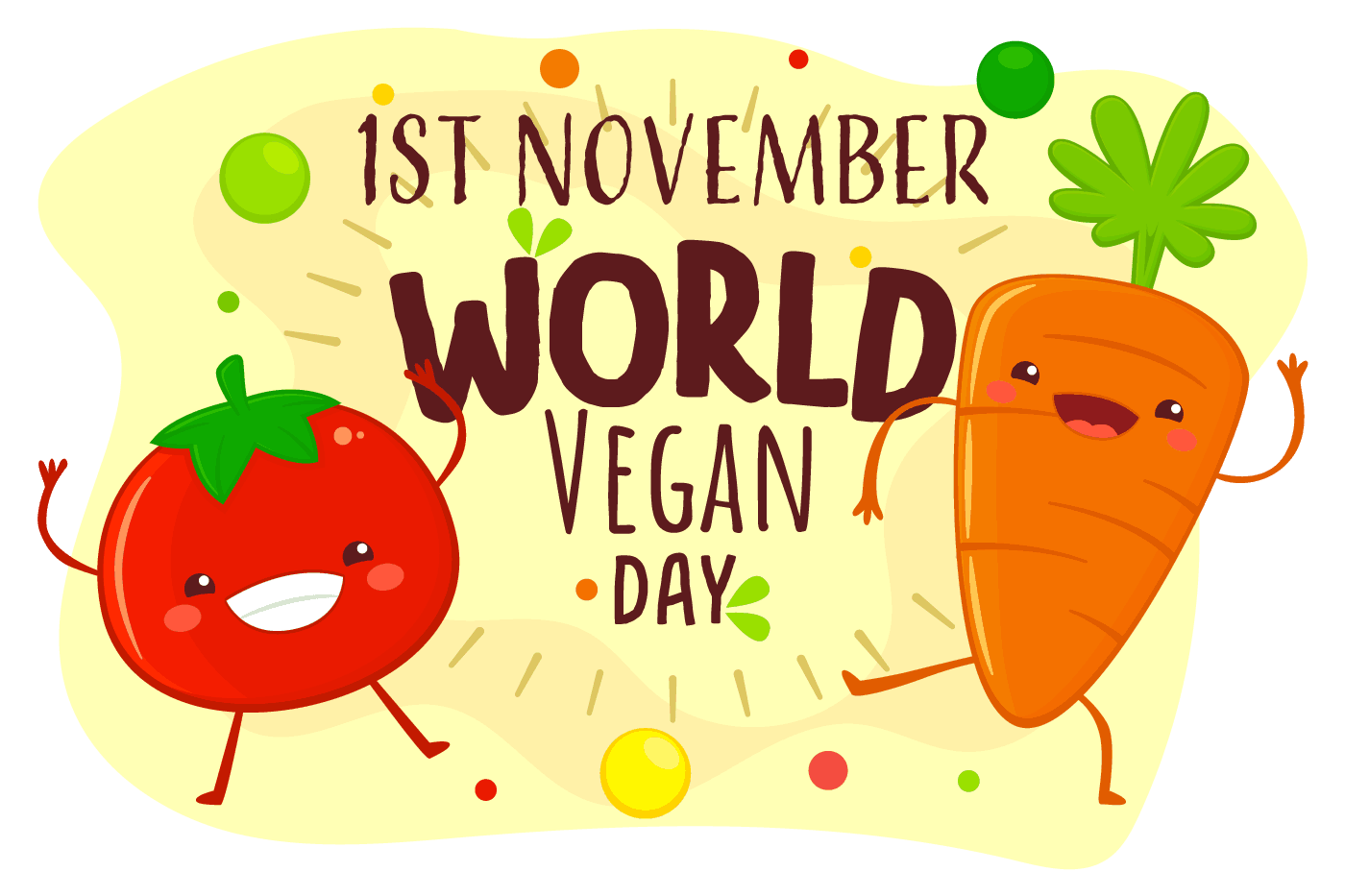 1st november world vegan day