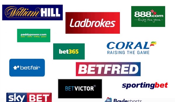 Various bookmaker logos - Virtual Sports Betting Guide